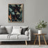 Posterizer 1 pcs-unique dark green flowers for chic home decor-Floral & Botanical Art-Abstract & Modern Art-Decor for Home & Office- UNFRAMED Wall...