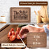 The Grillfather Walnut Cutting Board, Gifts for Dad Ideas, Cool Kitchen Gifts for BBQ, Grill Masters, Birthday Fathers Day Christmas Gifts for Men...