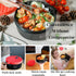 AI LOVE PEACE Ramen Bowl,Ramen Cooker,Microwave Ramen Bowl, Large Noodle Bowl 40 oz,Microwave Soup Bowl,Portable Noodle Bowls, Ramen Bowl Microwav...