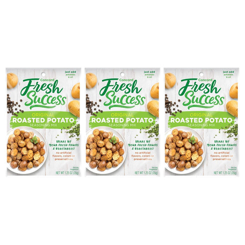 Concord Foods Original Roasted Potato Seasoning Mix: Elevate Your Potatoes with Spices, Garlic, and Herbs - Simply Mix, Bake, and Serve for Flavor...