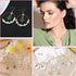YaeYur 90Pcs K Gold Beading Earring Hoop for Jewelry Making Teardrop Round Triangle Beading Hoop Earrings Beading Hoop Earring Finding Geometric B...