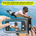 JOTO Up to 7" Universal Waterproof Phone Case for iPhone 16 15 14 13 Plus Pro Max, IPX8 Cellphone Dry Bag 12 11 Pro Max XR X 8 7 6S Plus SE, Galax...