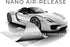 VViViD+ Ultra Gloss Silver Metallic Vinyl Car Wrap Premium Paint Replacement Film Roll with Nano Air Release Technology, Stretchable Protective Ca...