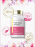 Carlyle Hair Skin and Nails Vitamin | 120 Softgels | Beauty Formula Supplement | with Biotin and Collagen | Non-GMO, Gluten Free...