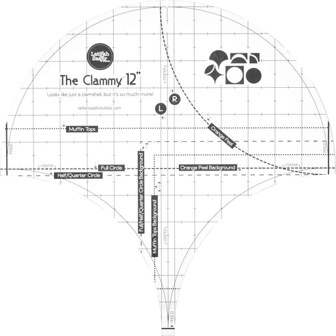 Ruler The Clammy 12"...