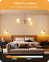 EDISHINE 4 Pack G25 LED Globe Light Bulbs CRI90+, Vanity Light Bulbs for Bathroom 5W Equivalent 25W 2700K Warm White 450LM, Globe Light Bulbs Over...