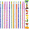 36Pcs Scented Pencil for Kids, HB Pencils with Colorful Eraser Head, Wooden Lead Pencils for School Stationery Classroom Reward Party Favors...