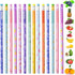 36Pcs Scented Pencil for Kids, HB Pencils with Colorful Eraser Head, Wooden Lead Pencils for School Stationery Classroom Reward Party Favors...