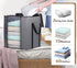 SLEEPING LAMB 120L Extra Large Blanket Storage Bags Breathable Clothes Storage Containers for King Comforter Bedding Pillow Sheet, Reinforced Hand...