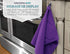Rachael Ray Moppine Towel, 2pk - 2-in-1 Kitchen Towel and Pot Holder with 2 Heat Resistant Pockets to Grip Hot Cookware, Bakeware-Absorbent Kitche...