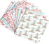 VIVIQUEN 24 Sheets Girl's Pink Tea Forum Double-Sided Scrapbook Paper 30x30cm Flower Craft Paper Folded Flat for DIY Decorative Background Card Ma...