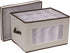 Household Essentials Stemware Storage Box, Windowed Storage with Lid, 12 Storage Compartments, Double Handles, Perfect for Storing Special Occasio...