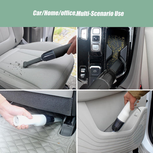 Handheld Vacuum Cordless, Mini Car Vacuum Cleaner High Power, Hand Held Vacuum USB Rechargeable, Keyboard Wireless Handheld Vacuum for Car Home Of...