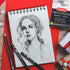 PANDAFLY Professional Drawing Sketching Pencil Set - 12 Pieces Graphite Pencils(14B - 2H), Ideal for Drawing Art, Sketching, Shading, Artist Penci...