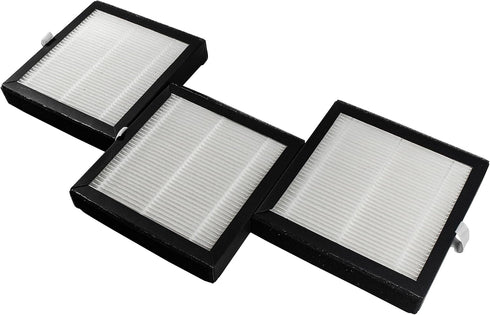 HQRP 3-Pack HEPA Filters Compatible with Afloia (AQ8/Q8) / Honati/Hysure Q7 / Tenergy Sorbi 2-in-1 Air Purifier...