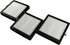 HQRP 3-Pack HEPA Filters Compatible with Afloia (AQ8/Q8) / Honati/Hysure Q7 / Tenergy Sorbi 2-in-1 Air Purifier...