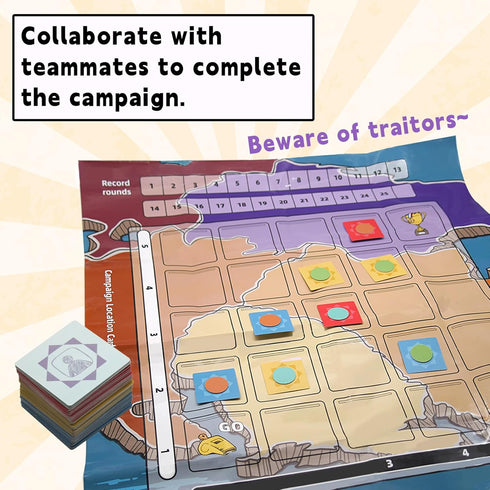 Trump Board Games Spy Board Game for Parties: Strategic and Bluffing Fun for 4-6 Players – Ideal for Teens and Adults...