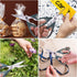 Kitchen Shears Scissor & Cooking Scissors - Sharp Blades, Professional Stainless Steel Scissors for Food Meat Poultry Vegetable - Dishwasher Safe ...