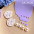 Keoker Mini Lavender Polymer Clay Earrings Molds -Mini petals Polymer Clay Cutters and Molds, Perfect for Jewelry Making and Earring Lovers, Mini ...