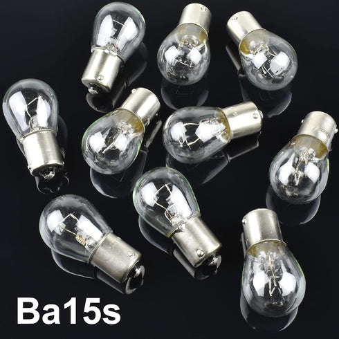 Diximus Pack of 10 Bulbs 1141 S8 Low Voltage Landscape Light Bulbs 12V 18W BA15s Bayonet 18W Lamp...
