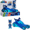 PJ Masks Catboy & Cat-Car, 2-Piece Articulated Action Figure and Vehicle Set, Blue, Kids Toys for Ages 3 Up by Just Play...