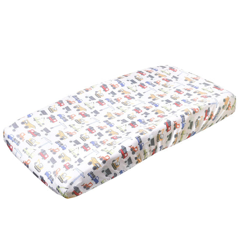 Copper Pearl Premium Knit Changing Pad Cover Soft, Stylish, and Universal Fit for All Standard Diaper Changing Pads, Trendy Design Changing Pad Co...
