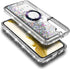 Designed for Samsung Galaxy S23 Magnetic Case for MagSafe with Tempered Glass Screen Protector, Camera Lens Protector/Wrist Strap Lanyard, Glitter...