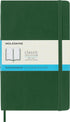 Moleskine Classic Notebook, Soft Cover, Large (5" x 8.25") Dotted, Myrtle Green, 192 Pages...