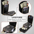 Compatible with iPhone 13 6.1 inch Wallet Case Crossbody Strap Leather Zipper Credit Card Holder Clasp Stand Cell Accessories Phone Cover for iPho...