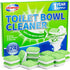 Toilet Bowl Cleaner Tablets, Leaves Bowl Sanitary, Freshens, Deodorizes, Descales & Repels Tough Stains, Helps Prevent Limescale Buildup, Safe for...