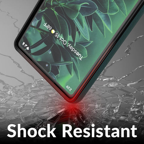Crave Dual Guard for Google Pixel 6a Case, Shockproof Protection Dual Layer Case for Google Pixel 6a - Shaded Spruce Forest Green...