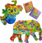 Puzzles for Kids Ages 8-10, 96 Pieces Koala and 200 Pieces Elephant Jigsaw Puzzles Unique Irregular Pieces Gift for 4 6 8 10 Years Old Boys and Gi...