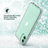 ULAK Compatible with iPhone 11 Case Glitter, Heavy Duty Dual Layer Shockproof Women Girl Sparkle Bling Transparent Protective Phone Cover for iPho...