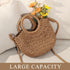 Straw Bags for Women Straw Clutch Purses Beach Crossbody Tote Bags Handbag...