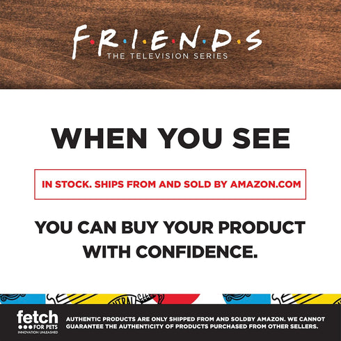 WB Friends: V-Day Love Food Canvas Squeaker Pet Toy - 2PC | Friends Joey & Pizza Dog Toy 2PC Canvas Squeakers| Friends “Better Together“ Toy for D...