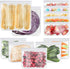 FORID Reusable Storage Bags, 12 Pack Extra Thick Freezer bags (2 Reusable Gallon Bags, 5 Reusable Sandwich Bags, 5 Reusable Snack Bags) FDA Grade ...