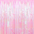 Dazzle Bright 2 Pack Backdrop Curtain, 3FT x 8FT Metallic Tinsel Foil Fringe Curtains Photo Booth Background for Baby Shower Party Birthday Weddin...