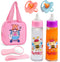 Baby Doll Set – 7 Piece Adorable Baby Doll Accessories with 2 Baby Doll Bottles, 2 Doll Pacifiers, Comb and Mirror – Baby Doll Toys for Kids in a ...