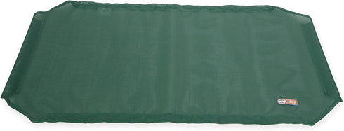 K&H Pet Products Original Pet Cot All Season Replacement Cover (Cot Sold Separately) Green Medium 25 X 32 Inches...