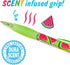 Scentco Glitter Gel Smens (2 Pack) - Gourmet Scented Pens, Colored Gel Ink, Medium Point, 8 Count...