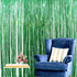 Iridescent Foil Fringe Curtains Rainforest Jungle Theme Party Supplies Birthday Wedding Party Window Door Decorations Fun Photo Booth Backdrop Pro...