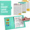 100 Envelopes Money Saving Challenge Binder, A5 Budget Binder with Cash Envelopes, Savings Challenges Book to Save $5,050, 10,000, 500, Budget Pla...