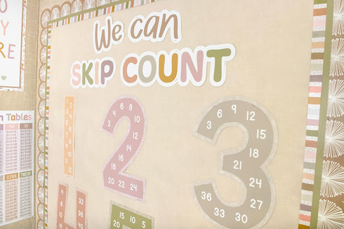 Teacher Created Resources Terrazzo Tones Skip Counting/Multiples Jumbo Numbers Bulletin Board (TCR7203)...