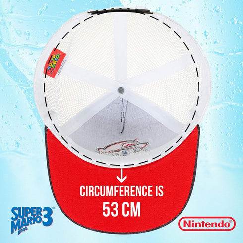 Nintendo Boys Super Mario Baseball Cap - Age 4-7 Black...