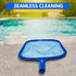 Flexzion Swimming Pool Net Replacement - Fine Mesh Pool Skimmer Net, Durable Plastic Pond Net Skimmer, Leaf Skimmer Net for Pool Cleaning, Spa, or...