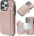 Delidigi for iPhone 14 Pro Max Case Wallet with Card Holder Compatible with Mag-Safe, Flip PU Leather Zipper Pouch Wallet Case for iPhone 14 Pro M...