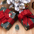 Ribbli Red Burlap Wired Ribbon,1-1/2 Inch x 10 Yard,Wired Edge Ribbon for Big Bow,Wreath,Tree Decoration,Outdoor Decoration...