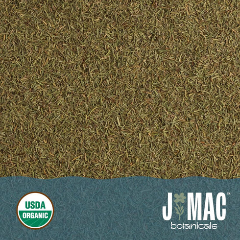 J MAC BOTANICALS Organic Rosemary Leaves (4 oz) Fresh Dried Leaf Herb, Packaged in the USA, Certified USDA Organic...