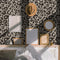 16.1"X118" Leopard Peel and Stick wallpaper Leopard Print Contact Paper Dark Brown and Khaki Wallpaper Self Adhesive wallpaper Thickened Removable...