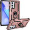 Military Grade Drop Impact for Oneplus 9 Case Oneplus 9 5G Case 360 Metal Rotating Ring Kickstand Holder Armor Heavy Duty Shockproof Case for Onep...